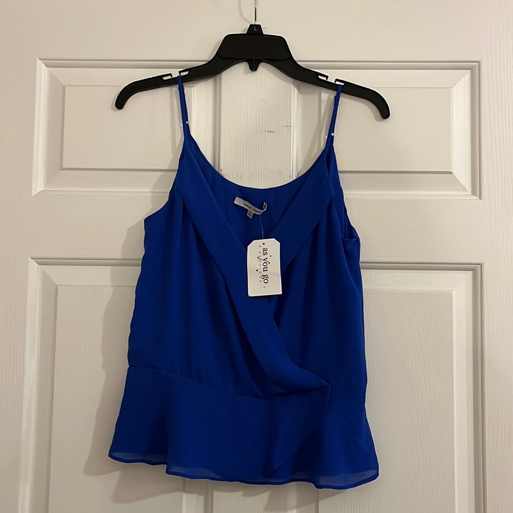 Woman’s Naked Zebra Tank Top Size L